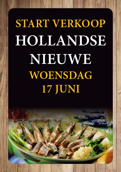 17 Juni 2025 : De Hollandse Nieuwe zijn er bijna ! 